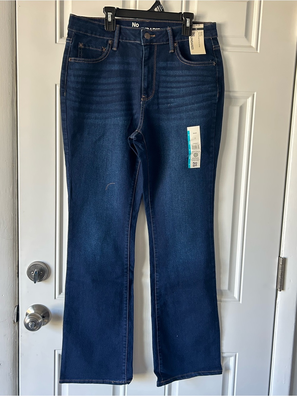 No Boundaries Women's Dark Indigo Boot Cut Jeans